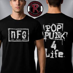 New Found Glory Pop Punk 4 Life Unisex T Shirt Two Sided