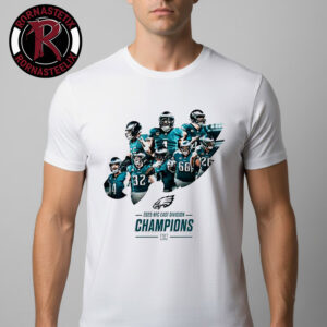 Philadelphia Eagles Back To Back 2025 NFC East Champions Unisex T Shirt