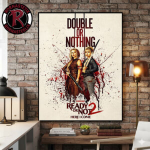 Ready Or Not 2 Here I Come First Poster Movie In Theaters April 10 2026 Poster Canvas Decor