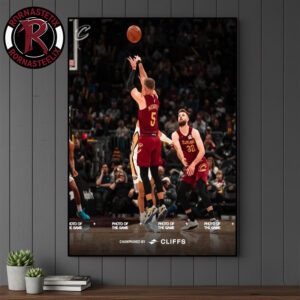 Sam Merrill Cleveland Cavaliers Photo Of The Game Poster Canvas Decor