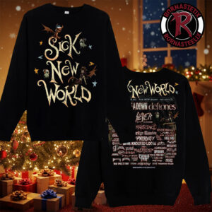 Sick New World Fort Worth Texas Show On October 24 2026 Texas Motor Speedway Unisex Sweater