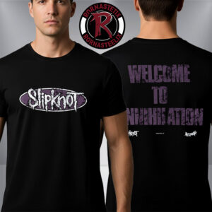 Slipknot x Welcome Skateboards Annihilation Unisex T Shirt Two Sided