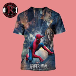 Spider Man Brand New Day New Poster Marvel Studios All Over Print Shirt