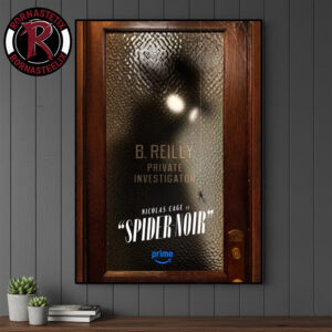 Spider-Noir Live Action Series First Poster Starring Nicolas Cage Private Investigator Release In 2026 Poster Canvas Decor