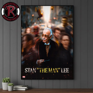 Stan The Man Lee Forever In The Frame Happy Birthday Poster Canvas Decor