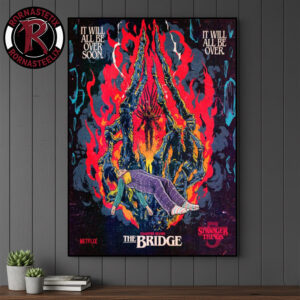 Stranger Things 5 Chapter 7 The Bridge Collab Billy Butcher Poster Canvas Decor