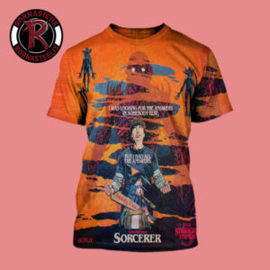 Stranger Things 5 Chapter Four Sorcerer Will Byers Art By Billy Butcher All Over Print Shirt