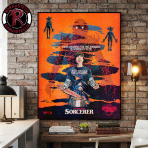Stranger Things 5 Chapter Four Sorcerer Will Byers Art By Billy Butcher Poster Canvas Decor