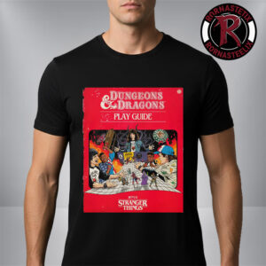Stranger Things 5 Dungeons And Dragons Play Guide Unisex T Shirt