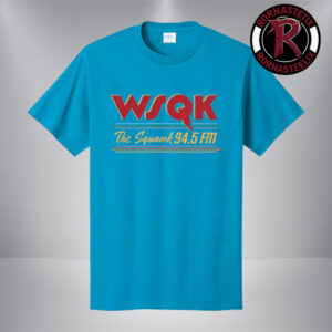Stranger Things 5 Merchandise WSQK The Squark 94.5 Unisex T Shirt