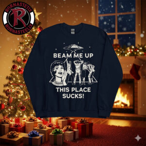 Stranger Things Beam Me Up This Place Sucks Unisex Sweater