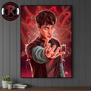 Stranger Things Season 5 Will Byers Illustration Art Poster Canvas Decor