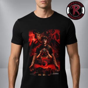 Strangers Things 5 Fanart Poster Vol2 Christmas And The Finale New Year’s Eve Unisex T Shirt