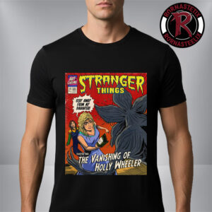 Stranger Things 5 Chapter 2 The Vanshing Of Holly Wheeler Art By Cheyne Gallarde Unisex T Shirt