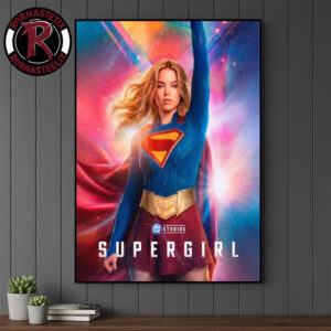 Supergirl Movie DC Studios New Poster For Trailer On December 11 2025 Poster Canvas Decor