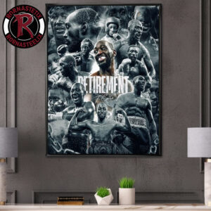 Terence Crawford Boxing Player Official Retired With Titles Poster Canvas Decor