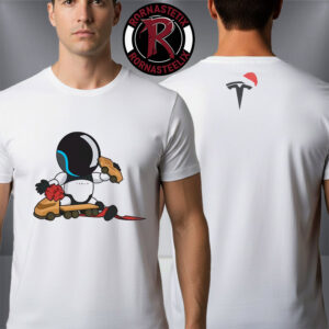 Tesla Optimus Holiday Unisex T Shirt Two Sided