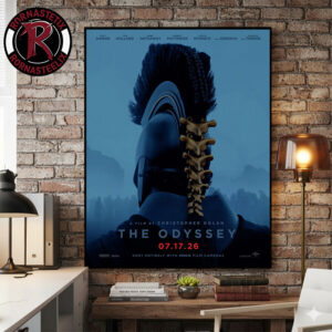 The Odyssey A Film By Christopher Nolan New Poster July 17 2026 Poster Canvas Decor