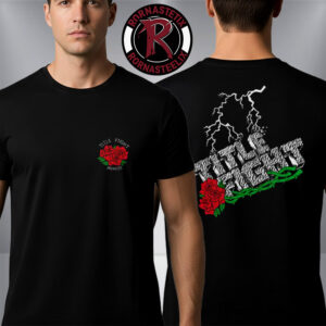 Title Fight Lightning Roses Unisex T Shirt Two Sided