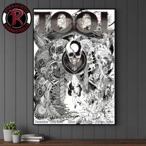 Tool Band Event Poster At Glion Arena Kobe On December 13 2025 Hyogo Japan Poster Canvas Decor