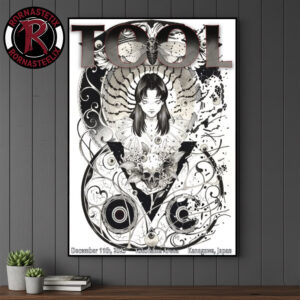 Tool Band Event Poster At Yokohama Arena On December 11 2025 In Kanagawa Japan Poster Canvas Decor
