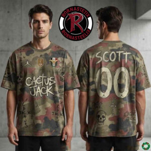 Travis Scott x FIFA World Cup 2026 Astroworld Merchandise All Over Print Shirt