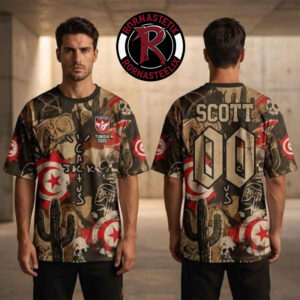 Travis Scott x FIFA World Cup 2026 Tunisia Cactus Jack Merchandise All Over Print Shirt