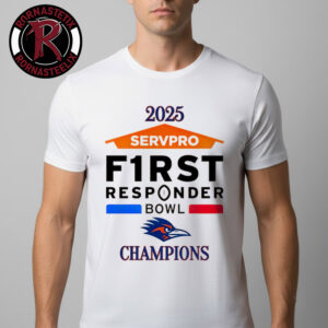 UTSA Roadrunners 2025 First Responder Bowl Champions Unisex T Shirt