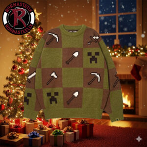 Very Cool x Minecraft Tools Of Trade Ugly Christmas Sweater