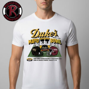 Wake Forest Demon Deacons vs Mississippi State Bulldogs Duke’s Mayo Bowl On January 2 2026 Unisex T-Shirt