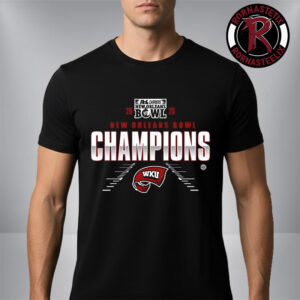 Western Kentucky Hilltoppers New Orleans Bowl Champions 2025 Locker Room Unisex T Shirt