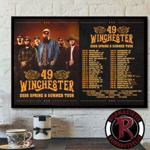 49 Winchester 2026 Spring And Summer Tour Schedule Venue Tour Dates Poster Horizontal