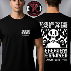 Architects Broken Mirror Tour 2026 Broken Mirror Heavens Unisex T Shirt Two Sided