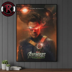 Avengers Doomsday The X-Men Will Return Cyclops Poster Canvas Decor
