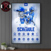 Arizona Wildcats Football NCAA Schedule Season 2026 Poster Canvas Decor