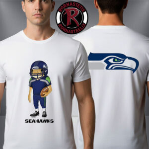 Bad Bunny x Seattle Seahawks Concho Unisex T Shirt Two Sided