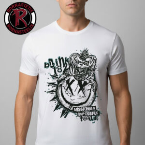 Blink-182 Missionary Impossible Tour 2026 Unisex T Shirt