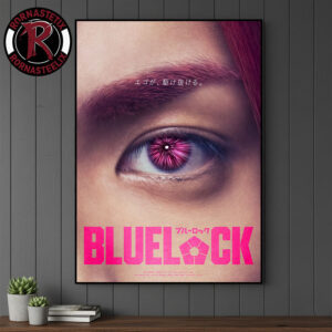 Blue Lock Live Action Movie Chigiri Hyoma Poster Canvas Decor