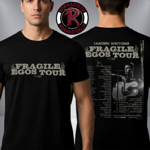 Cameron Whitcomb Fragile Egos Tour 2026 Schedule Tour Dates Announced Unisex T Shirt Two Sided