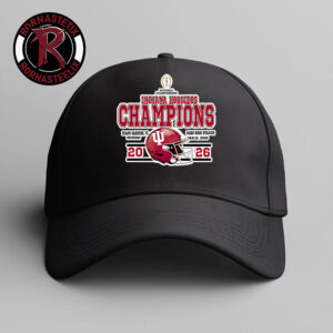 Celebrates Indiana Hoosiers The Champions College Football Playoff National Championship 2026 Hat Cap