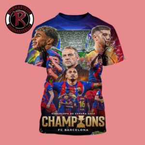 Congrats Barcelona Champions Supercopa De Espana 2026 All Over Print Shirt