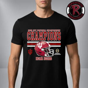 Congrats Indiana Hoosiers Champions 2026 College Football Playoff National Championship Helmet Unisex T Shirt