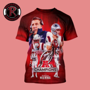 Congrats New England Patriots Wins AFC Champions 2025 26 Straights To Super Bowl LX All Over Print Shirt