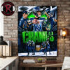 Celebrates Seattle Seahawks NFC Champions 2025 26 Poster Canvas Decor