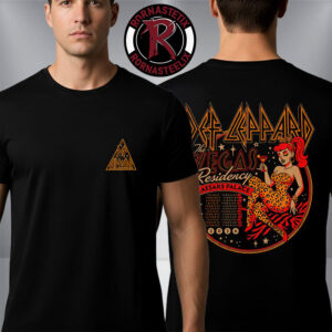 Def Leppard The Las Vegas Palace 2026 Residency Caesars Palace Unisex T-Shirt Two Sided