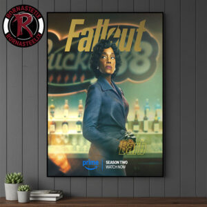 Fallout Season 2 Characters Poster Barb as Frances Turner Poster Canvas Decor