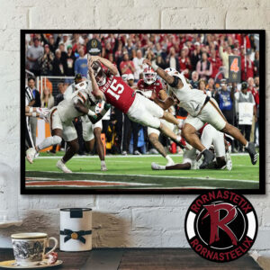 Fernando Mendoza Indiana Hoosiers MVP 2026 National Champions CFP Touchdowns Wins Poster Horizontal