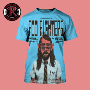 Foo Fighters Dave’s Birthday Show At Kia Forum Los Angeles On January 14 2026 All Over Print Shirt