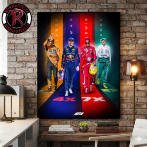 Formula 1 The World Champions Of The 2026 Grid Poster Canvas Decor