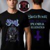 Ghost Band Skeletour 2026 Merch Tee At Peoria Illinois On February 5 2026 Unisex T Shirt Two Sided